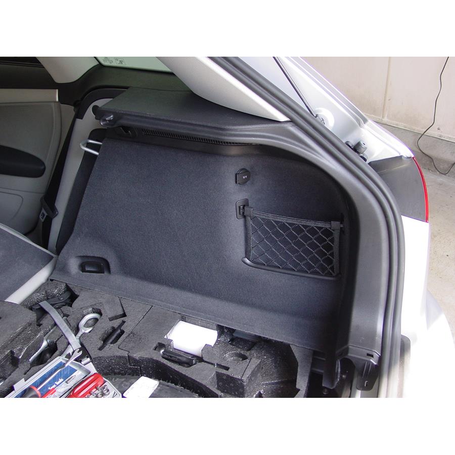 2013 Audi A3 Factory amplifier location