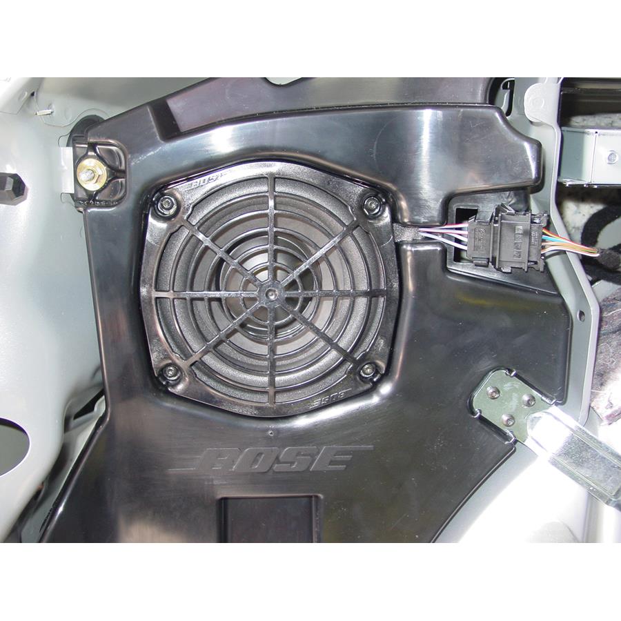 2013 Audi A3 Far-rear side speaker
