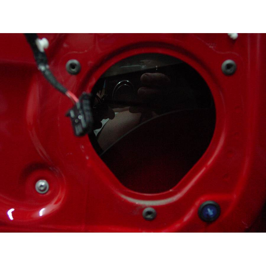 2006 Audi A3 Front speaker removed