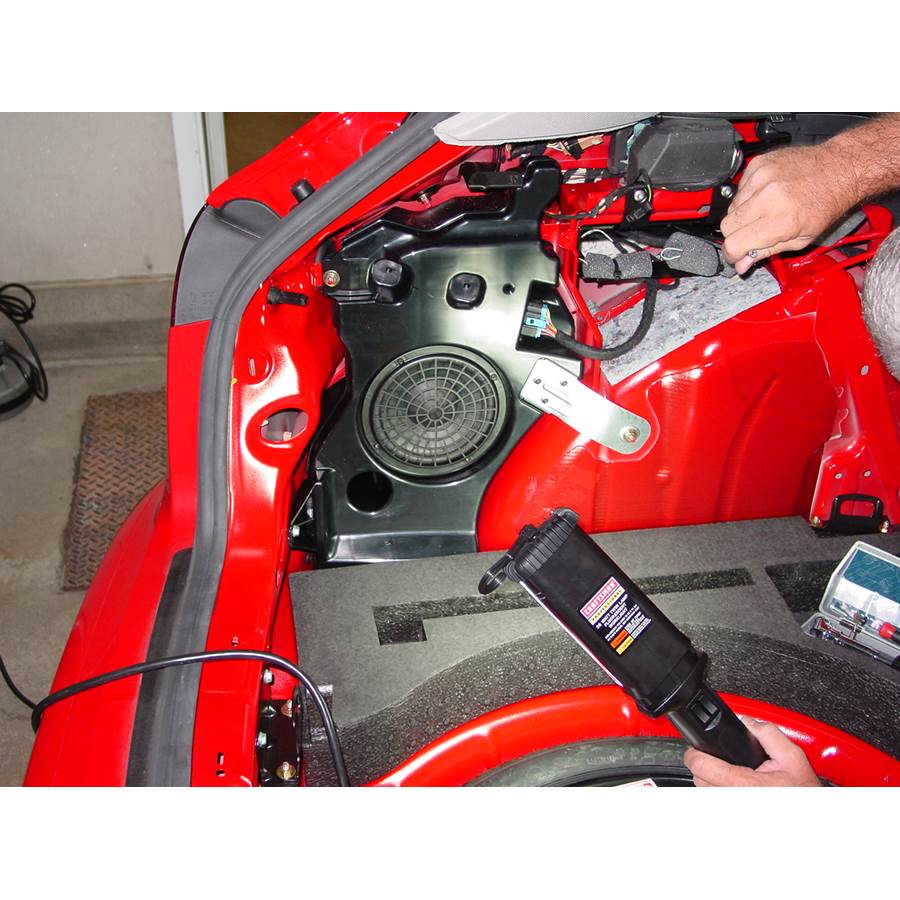 2008 Audi A3 Far-rear side speaker
