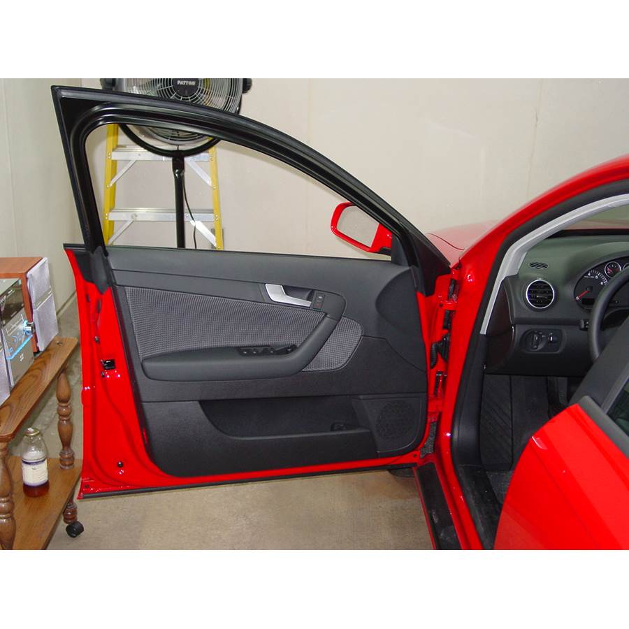 2012 Audi A3 Front door speaker location