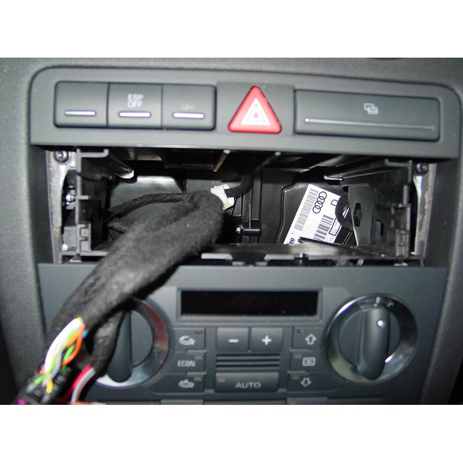 2012 Audi A3 Factory radio removed