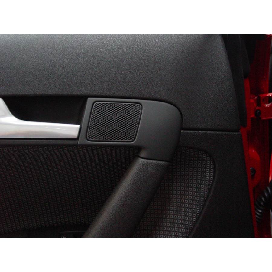 2012 Audi A3 Rear door tweeter location