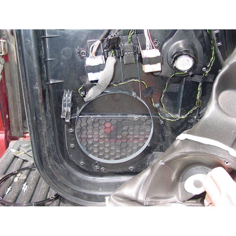 2005 Audi TT Front door woofer removed