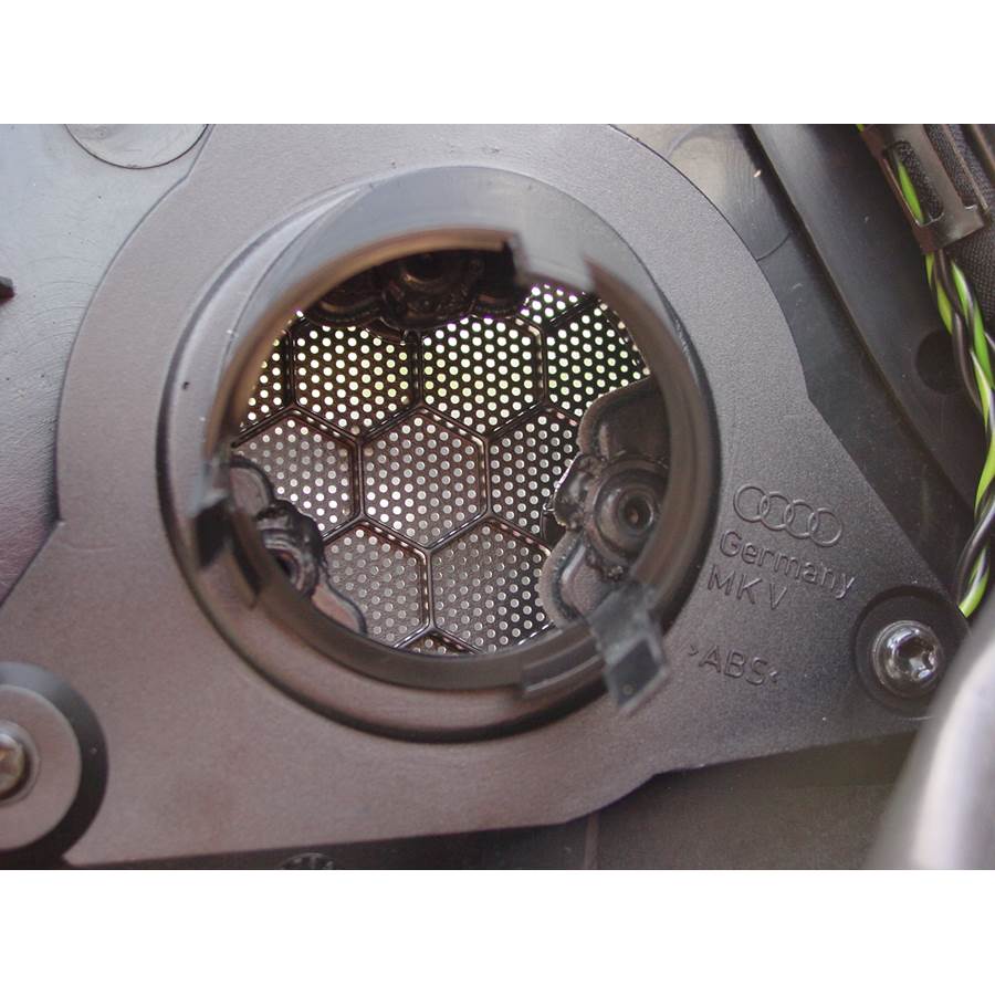 2006 Audi TT Front door tweeter removed