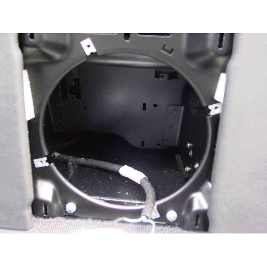 2005 Audi TT Factory subwoofer removed