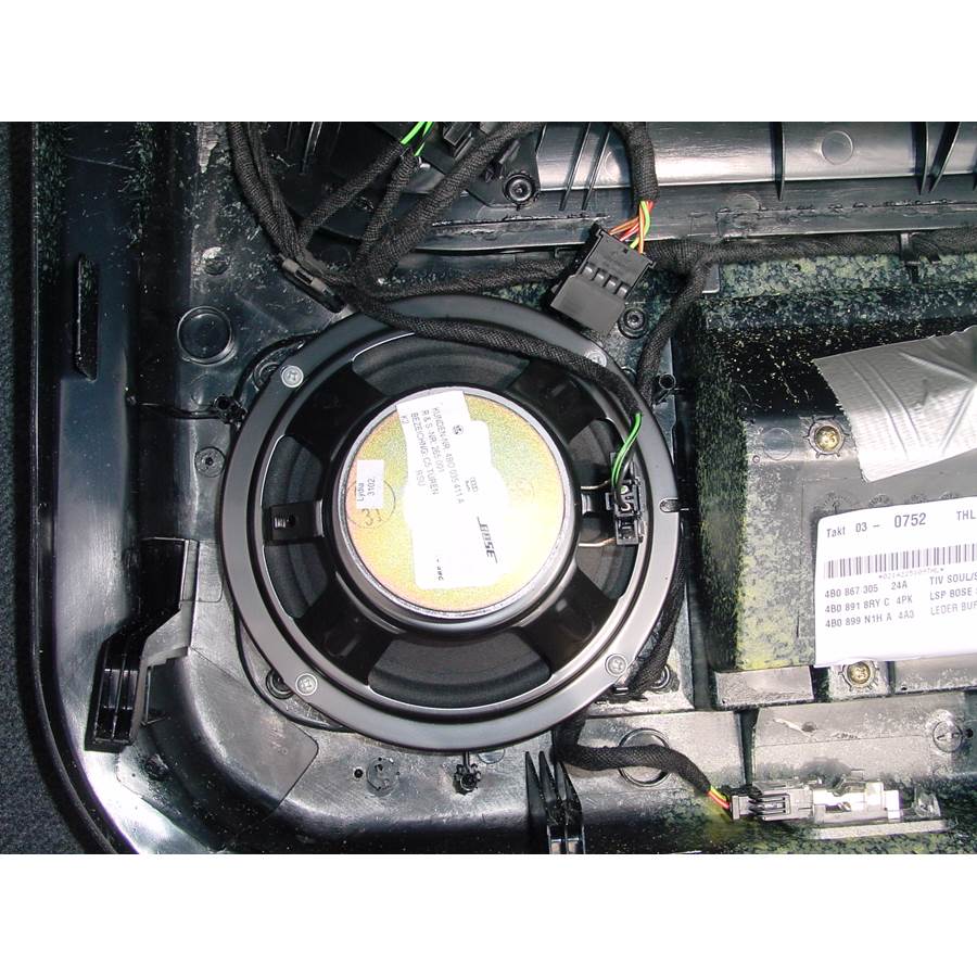 2000 Audi A6 Rear door woofer