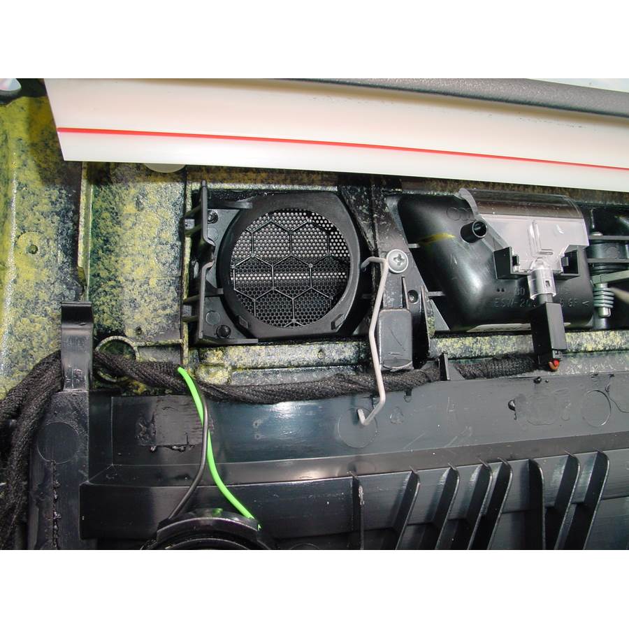 2000 Audi A6 Rear door tweeter removed