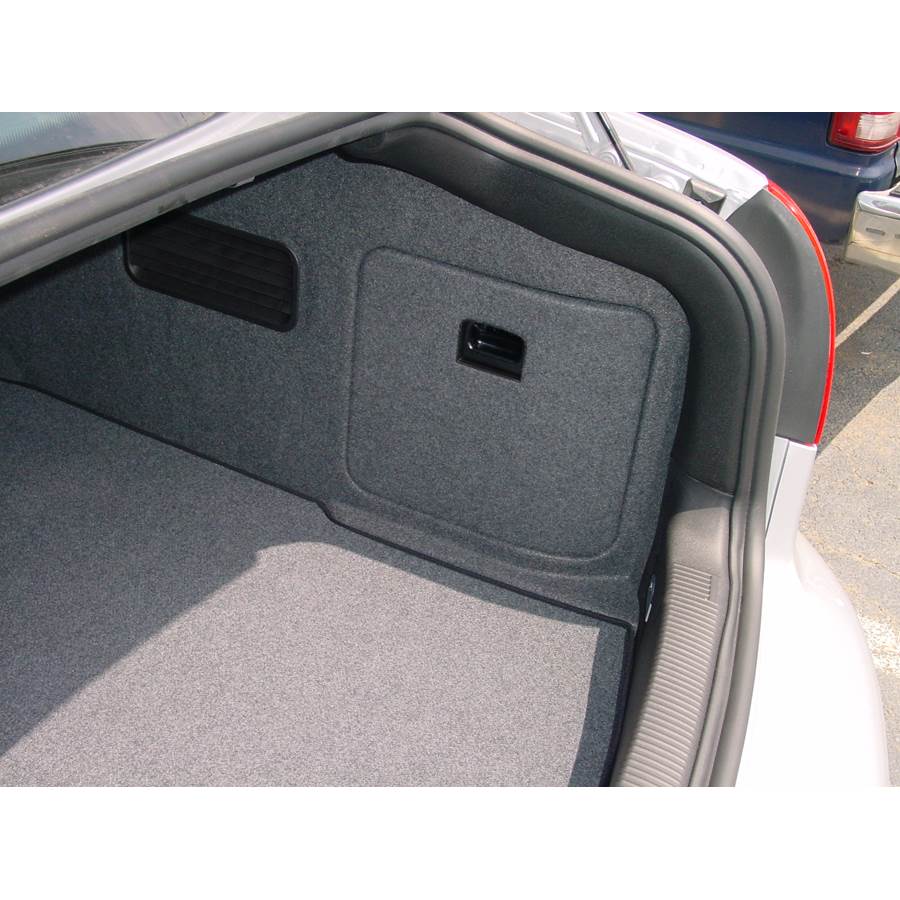 2001 Audi A6 Trunk speaker location