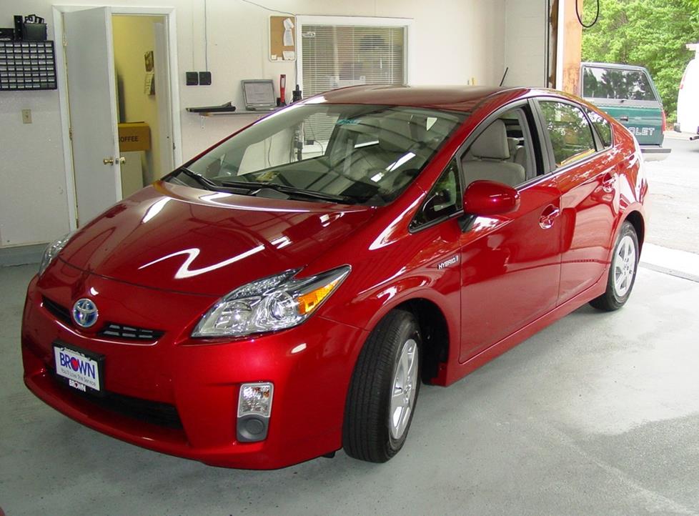 2010 prius tire specs