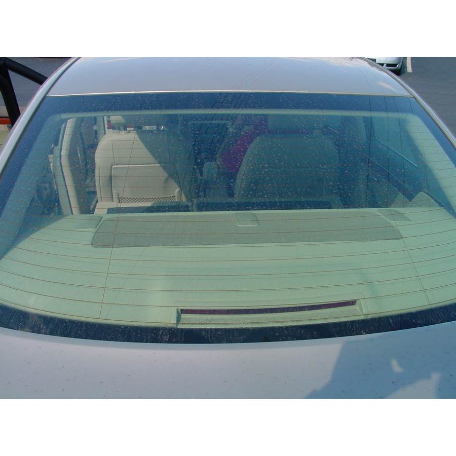 2004 Audi A4 Rear deck center speaker location