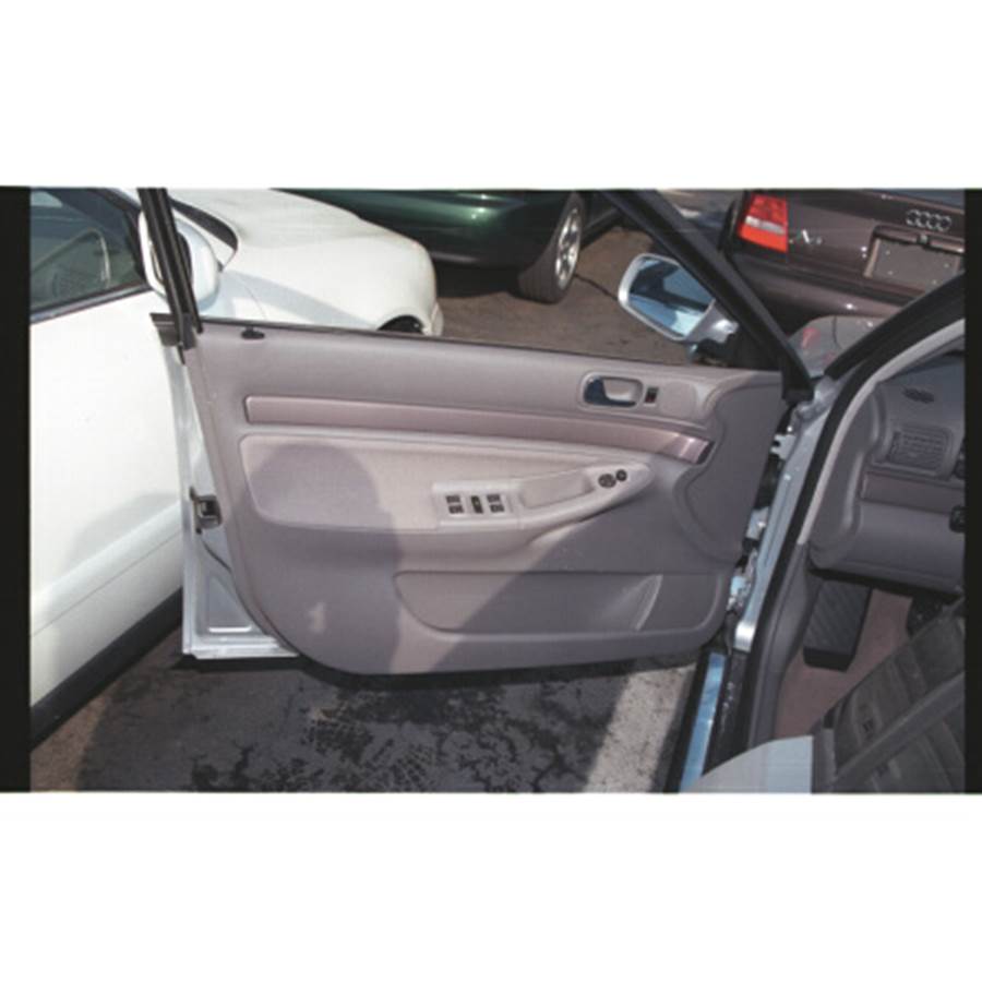 2001 Audi A4 Front door speaker location