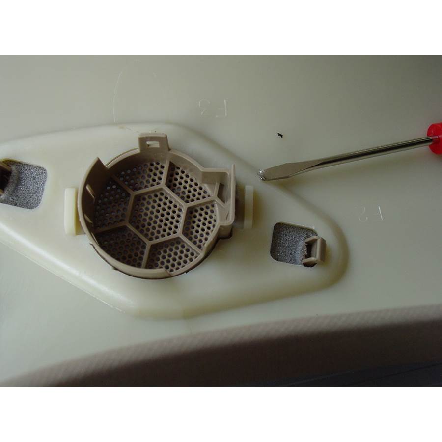 2011 Buick Enclave Front pillar speaker removed