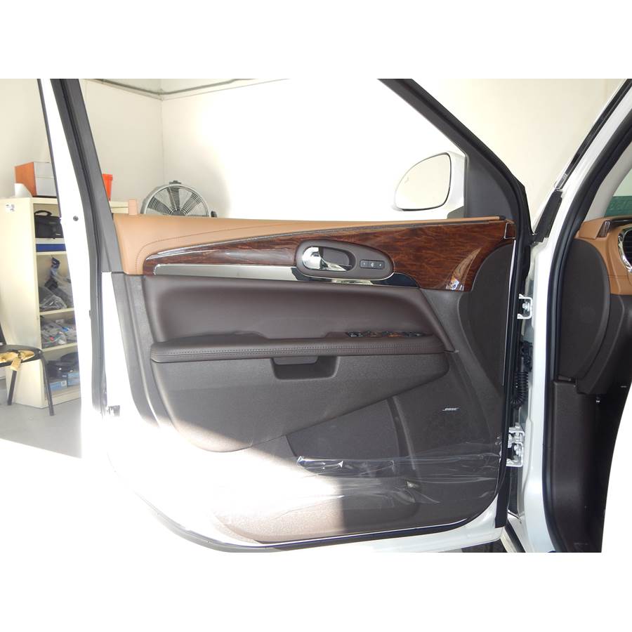 2013 Buick Enclave Front door speaker location