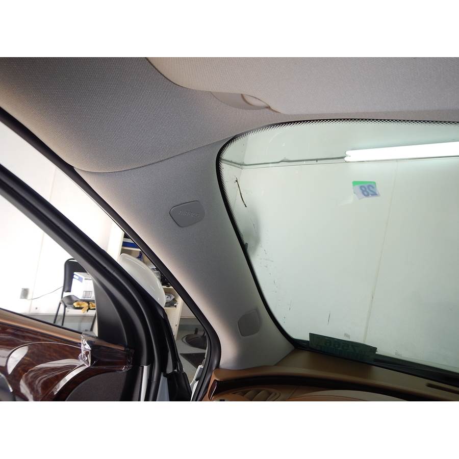 2014 Buick Enclave Front pillar speaker location