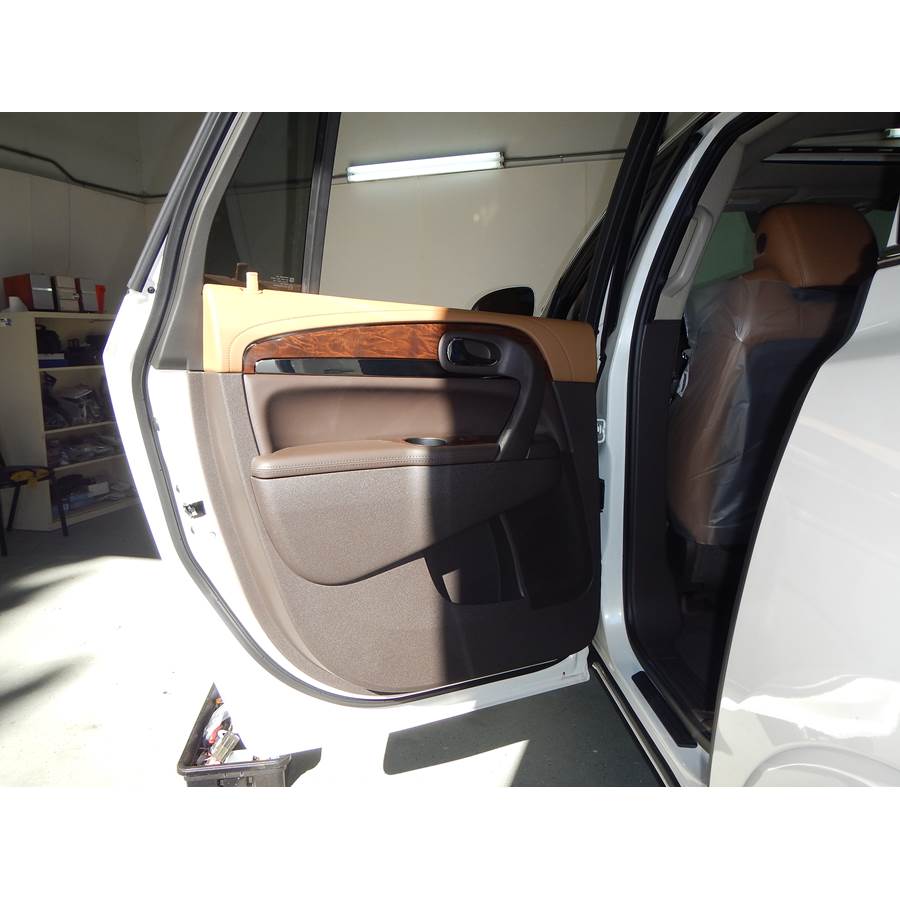 2015 Buick Enclave Rear door speaker location
