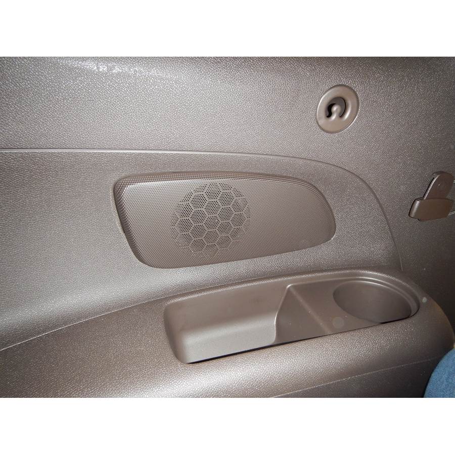 2017 Buick Enclave Mid-rear speaker location