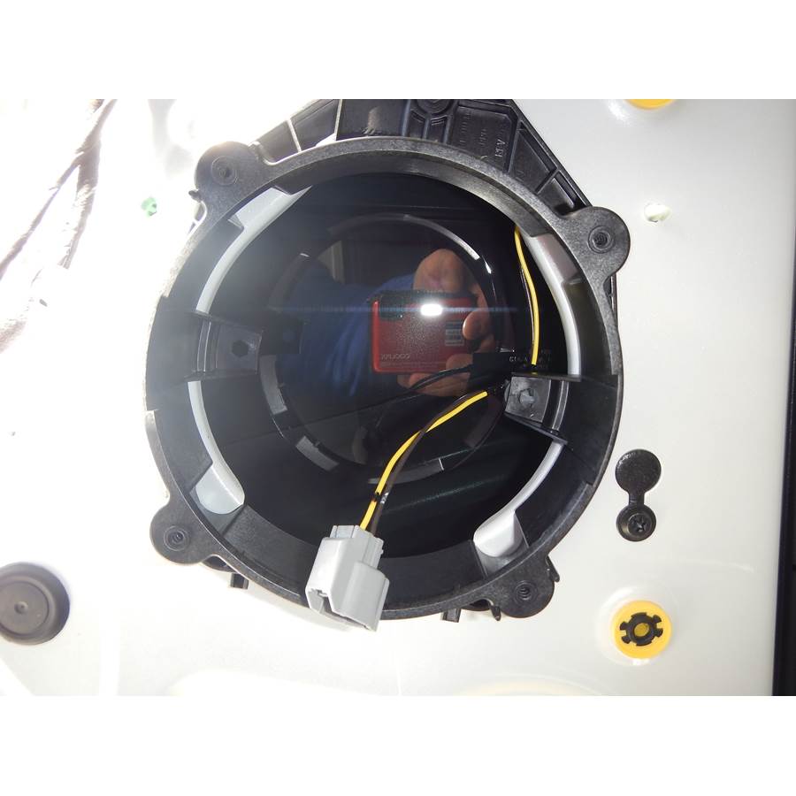 2015 Buick Enclave Rear door speaker removed