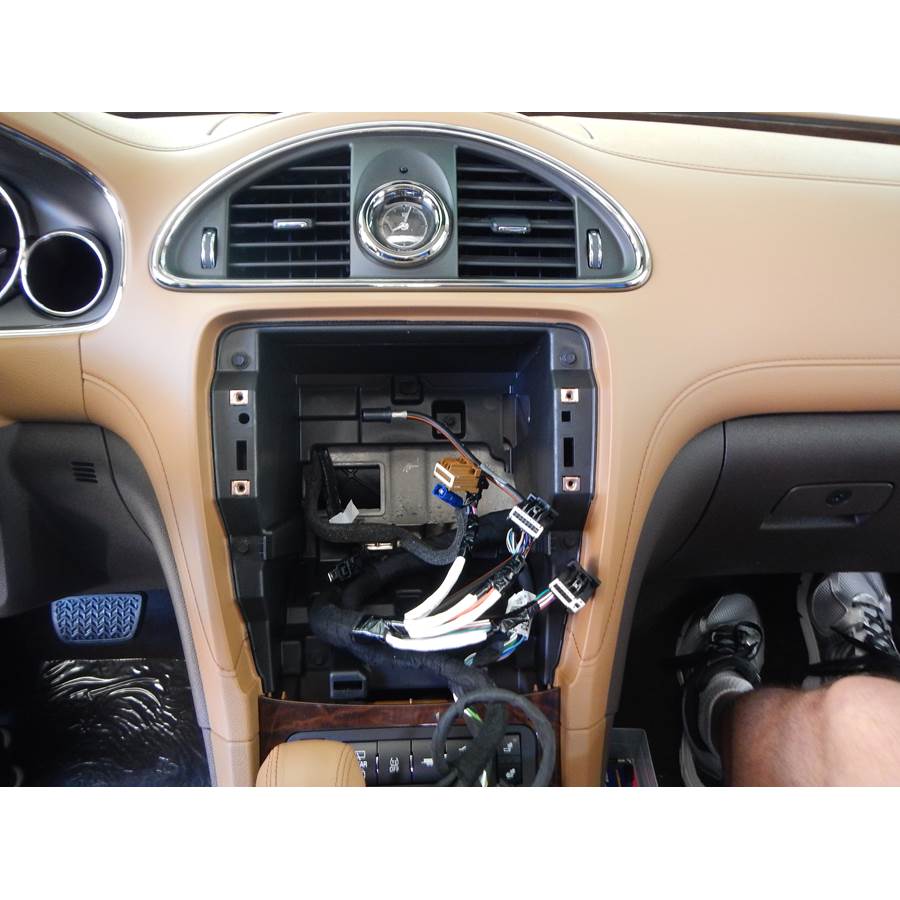 2014 Buick Enclave Factory radio removed