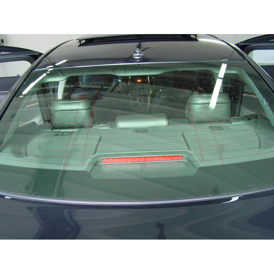 2012 Buick LaCrosse Rear deck speaker location