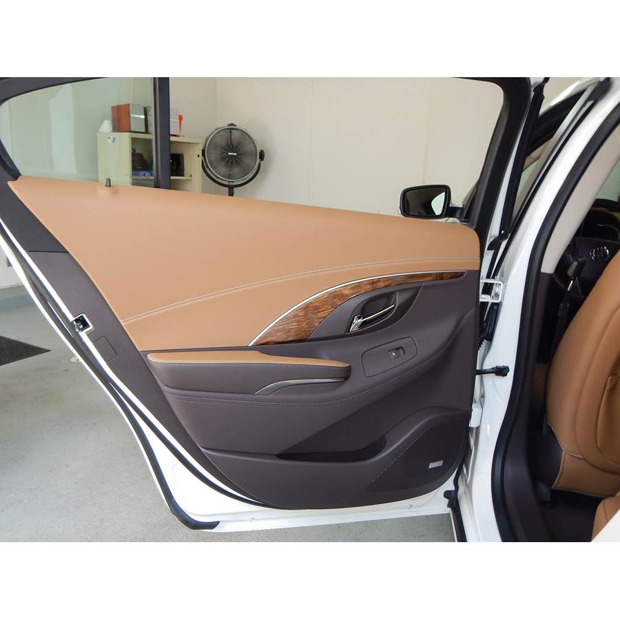 2014 Buick LaCrosse Rear door speaker location
