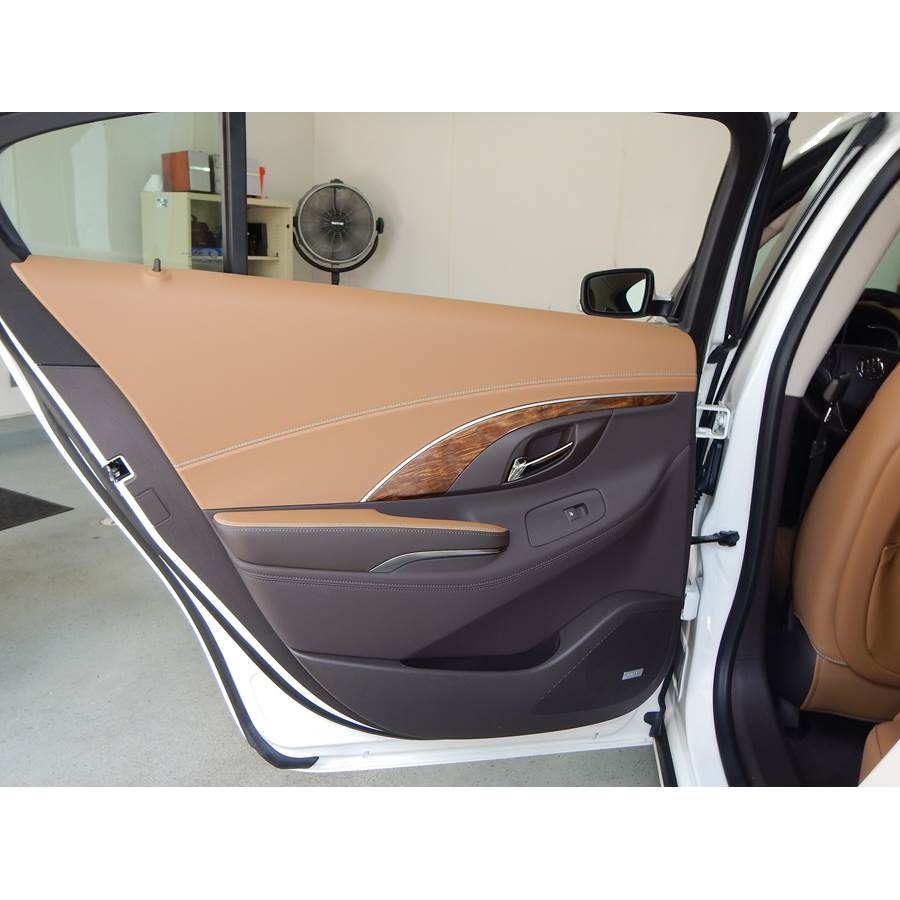 2016 Buick LaCrosse Rear door speaker location