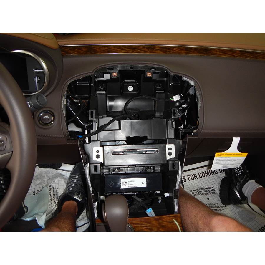 2016 Buick LaCrosse Factory radio removed