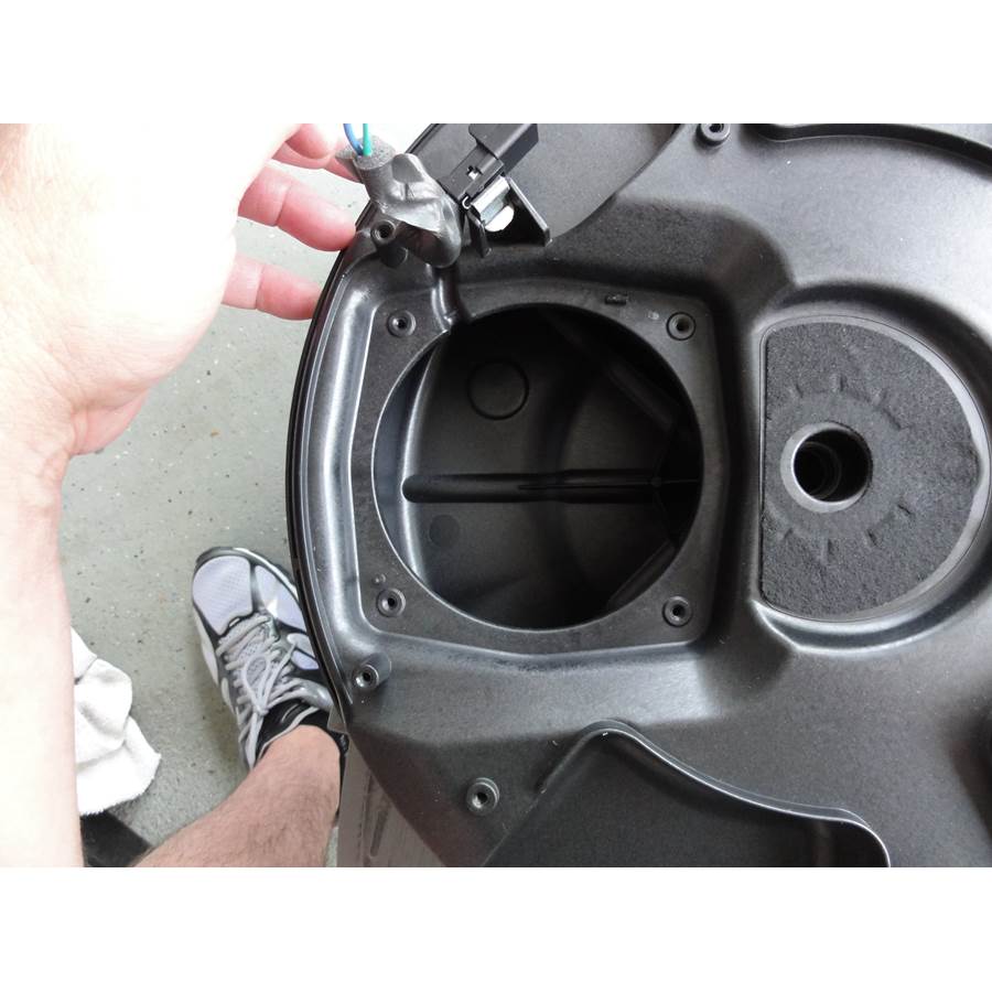 2017 Buick Encore Under cargo floor speaker removed