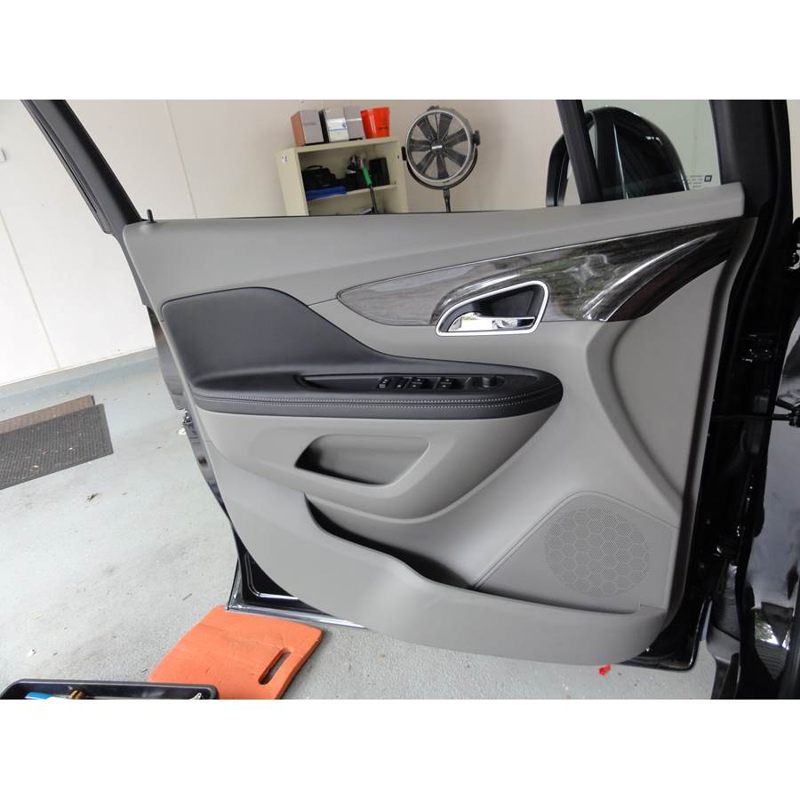 2015 Buick Encore Front door speaker location