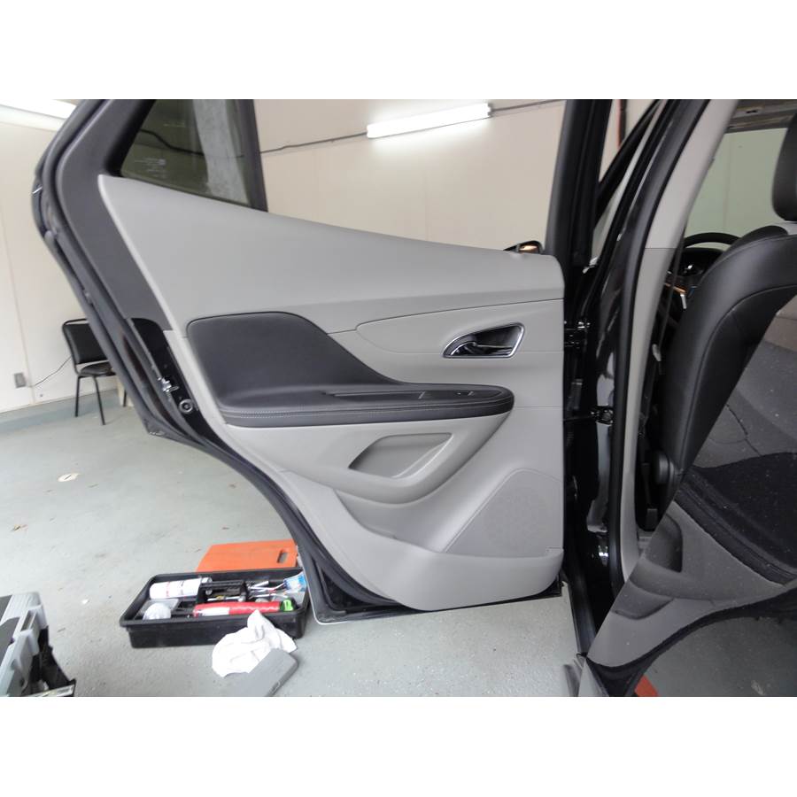 2017 Buick Encore Rear door speaker location