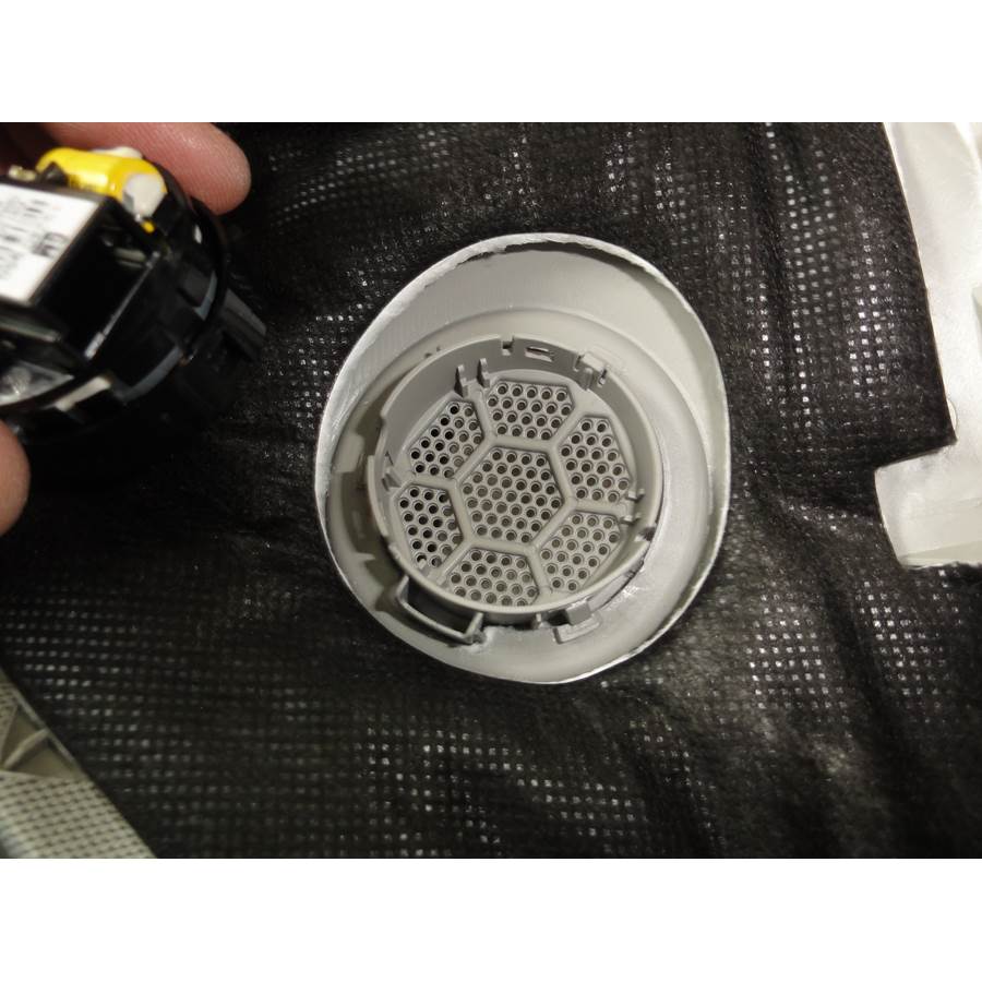 2017 Buick Encore Front pillar speaker removed