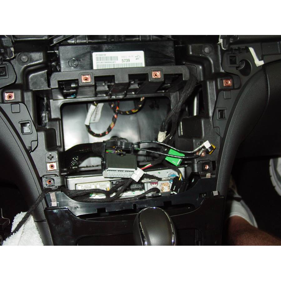 2011 Buick Regal Factory radio removed