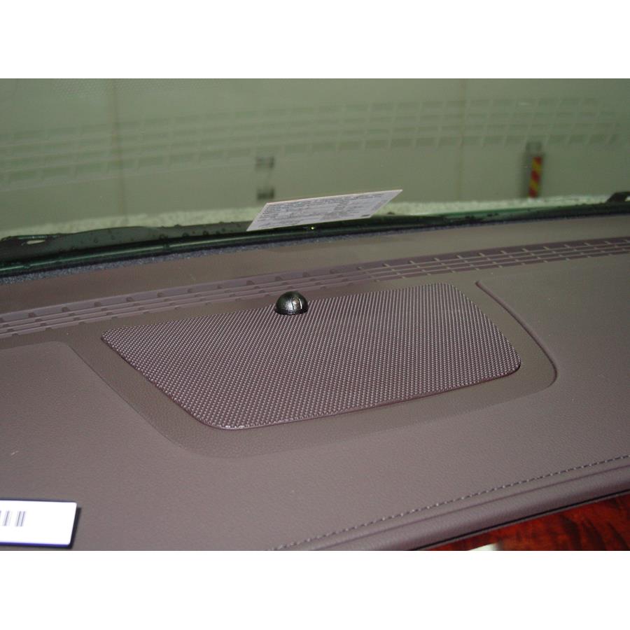 2012 Buick LaCrosse Center dash speaker location