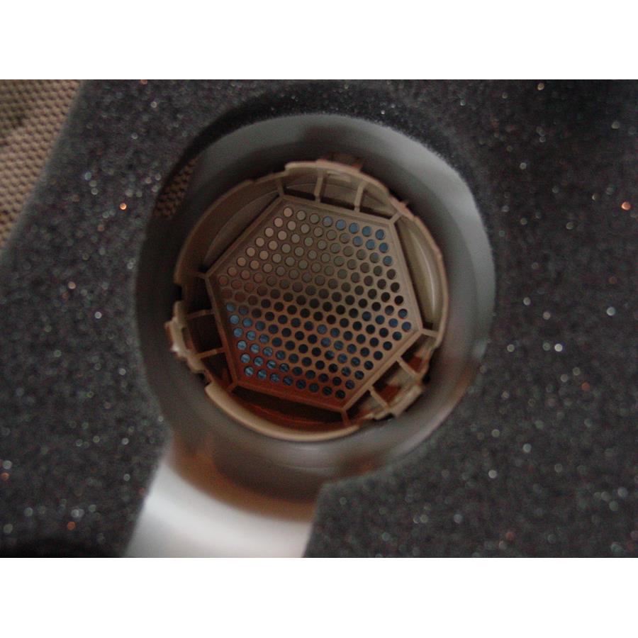 2010 Buick LaCrosse Front pillar speaker removed