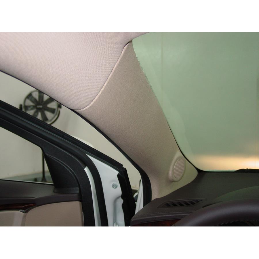 2012 Buick LaCrosse Front pillar speaker location
