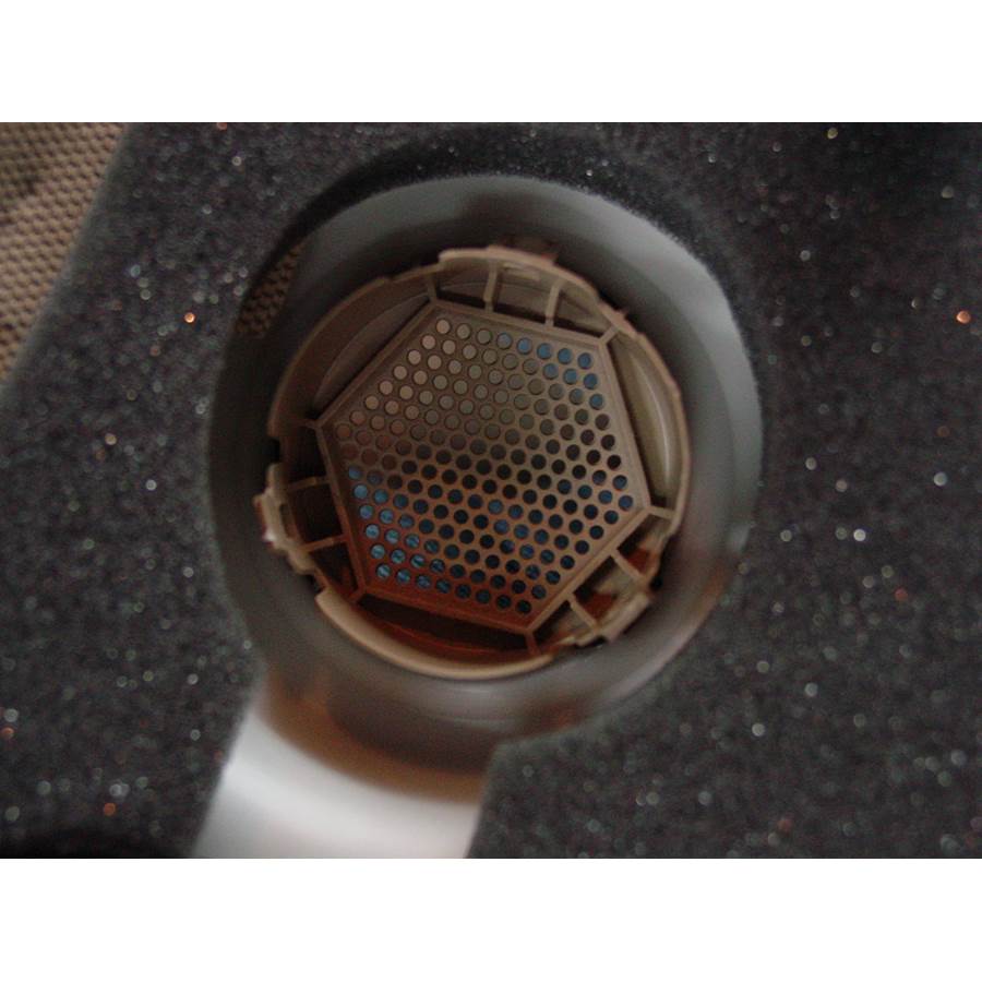 2013 Buick LaCrosse Front pillar speaker removed