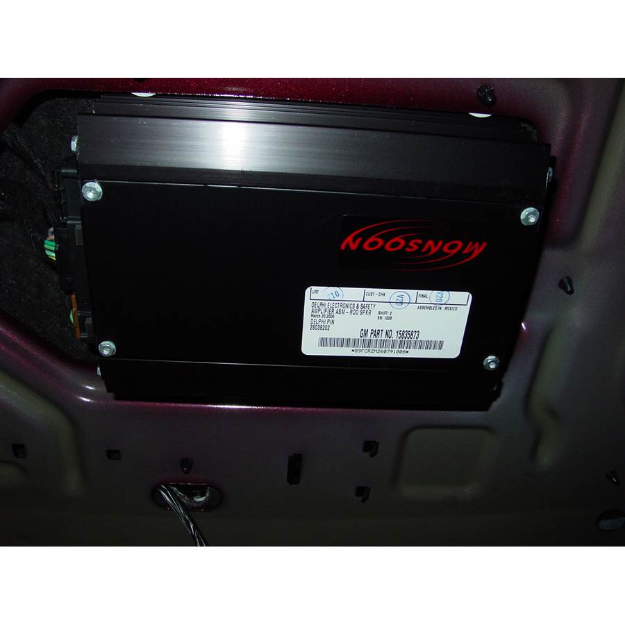 2005 Buick Allure Factory amplifier