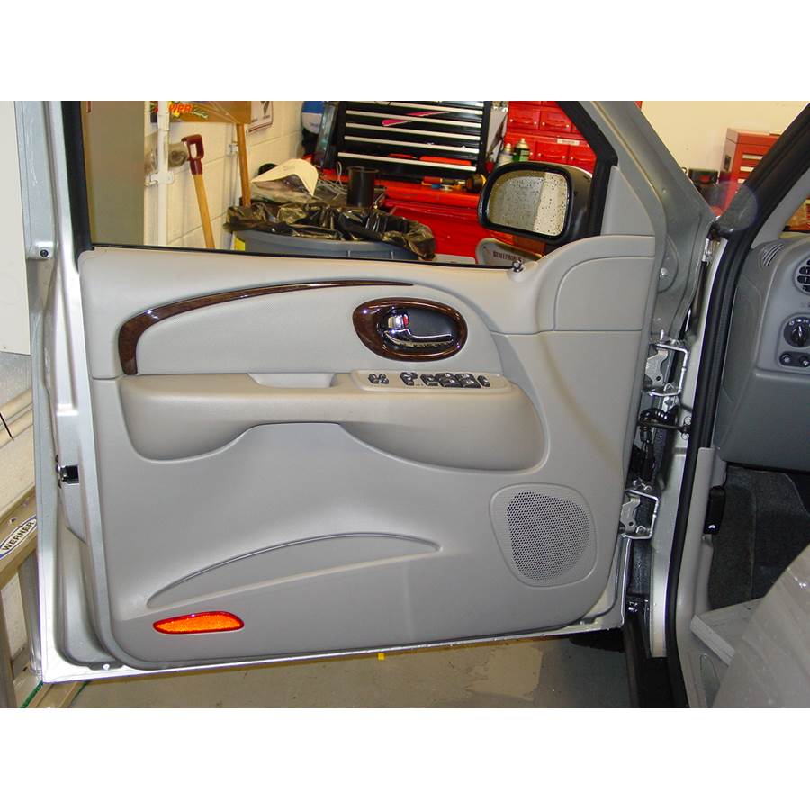 2004 Buick Rainier Front door speaker location