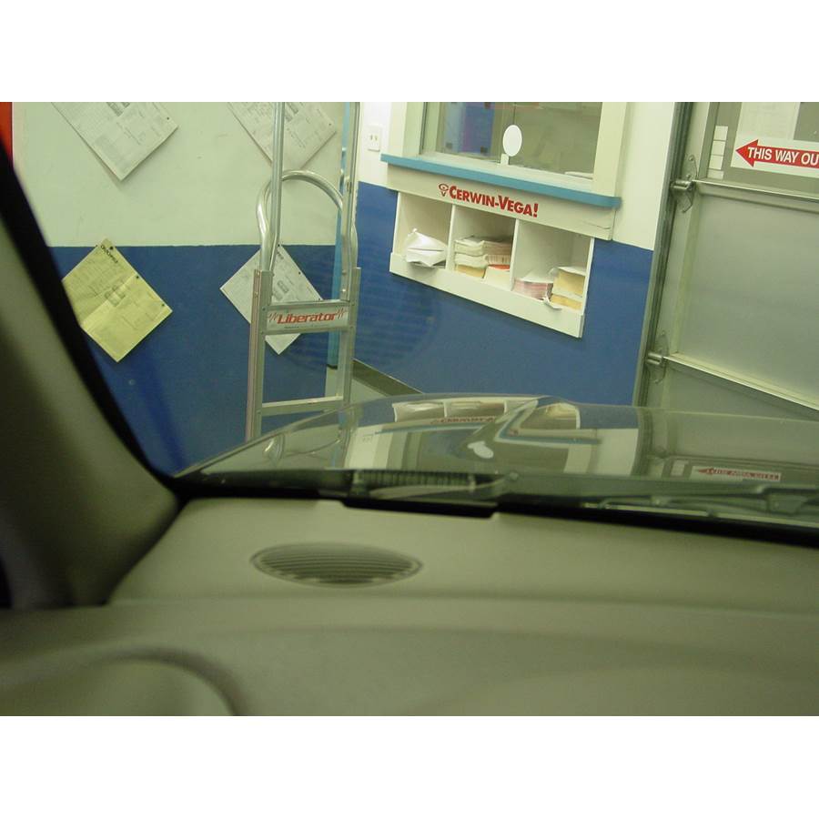 2006 Buick Rainier Dash speaker location
