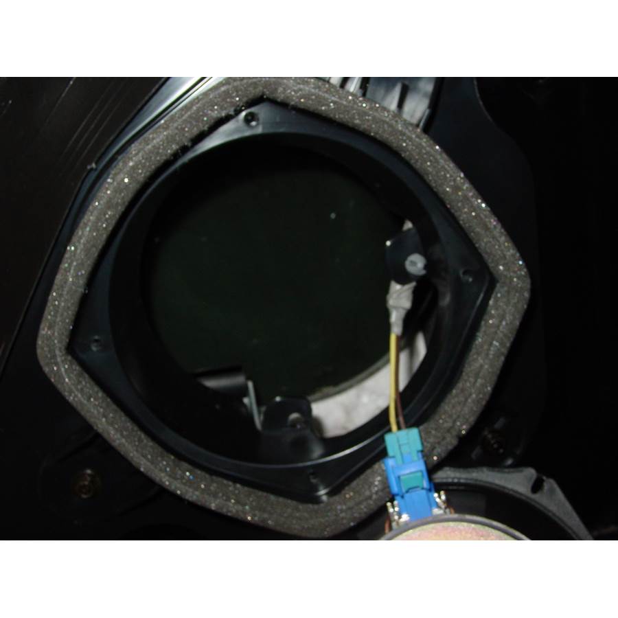 2007 Buick Rainier Rear door speaker removed