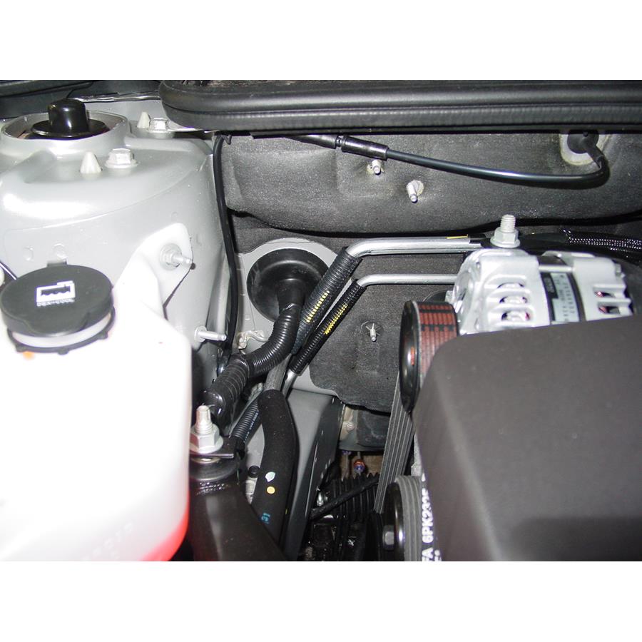 2006 Buick Lucerne Firewall access