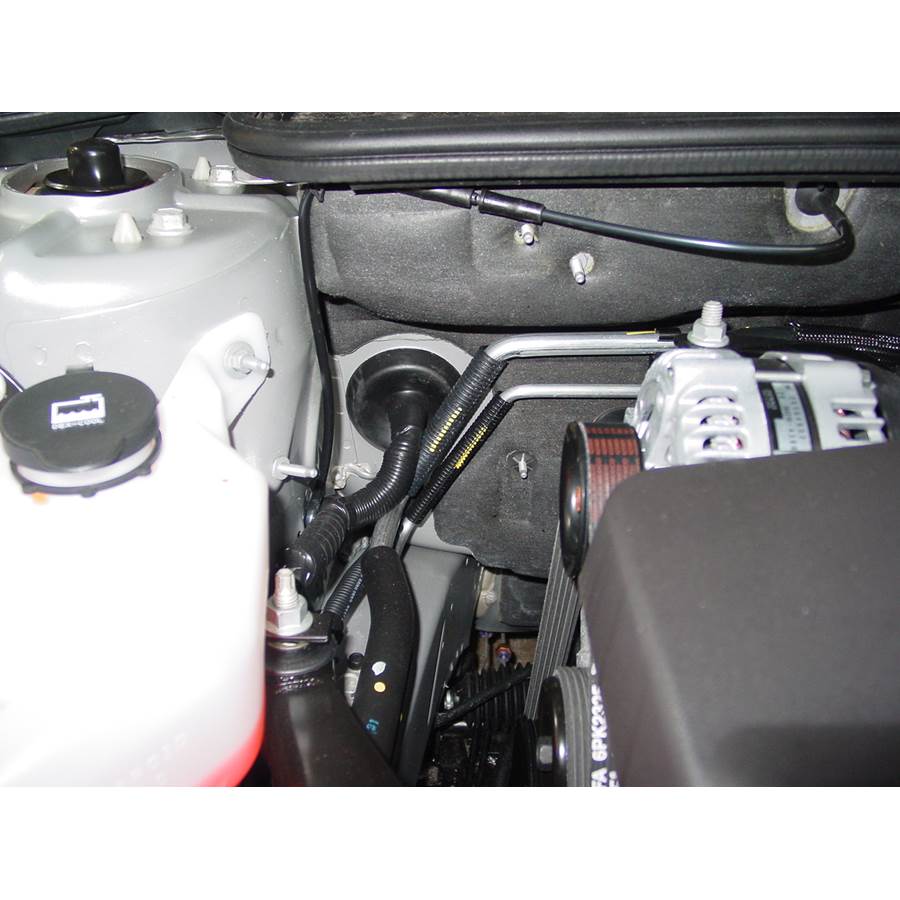 2007 Buick Lucerne Firewall access