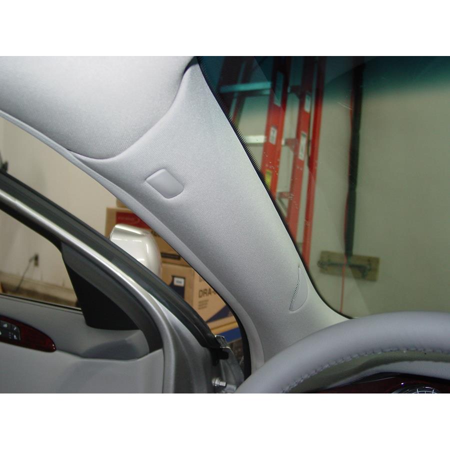 2006 Buick Lucerne Front pillar speaker location