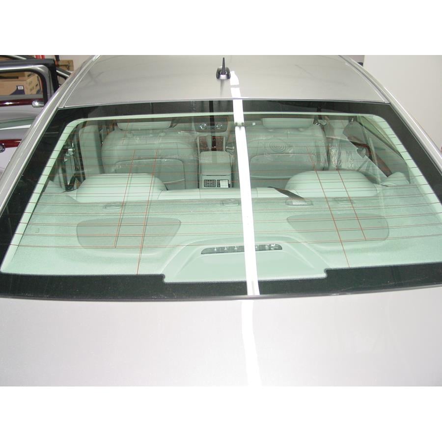 2011 Buick Lucerne Rear deck speaker location