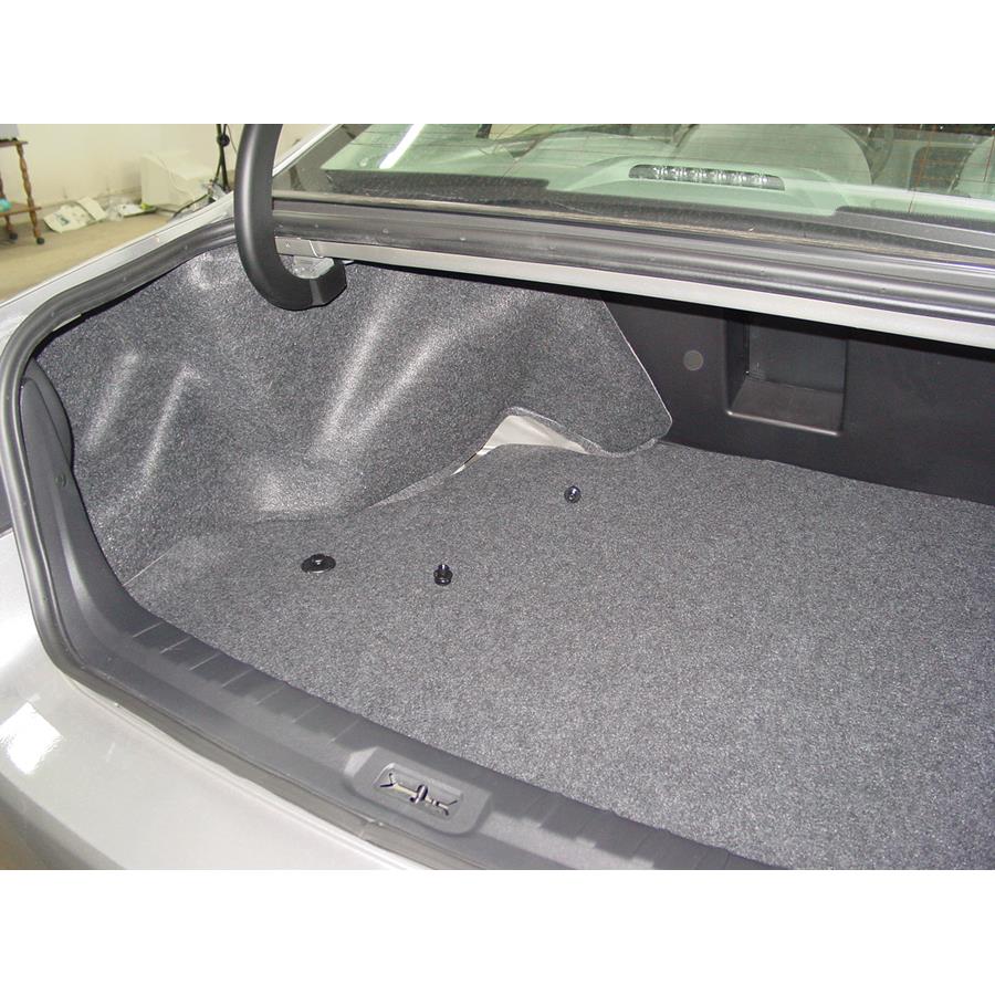 2006 Buick Lucerne Factory amplifier location