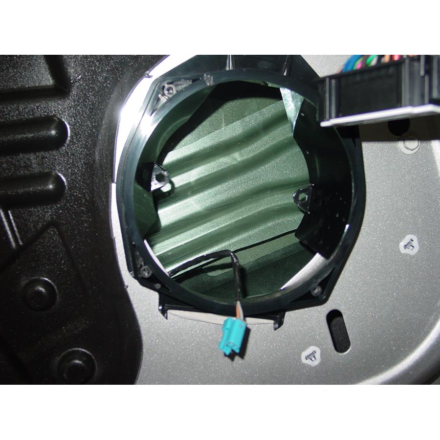 2011 Buick Lucerne Front speaker removed