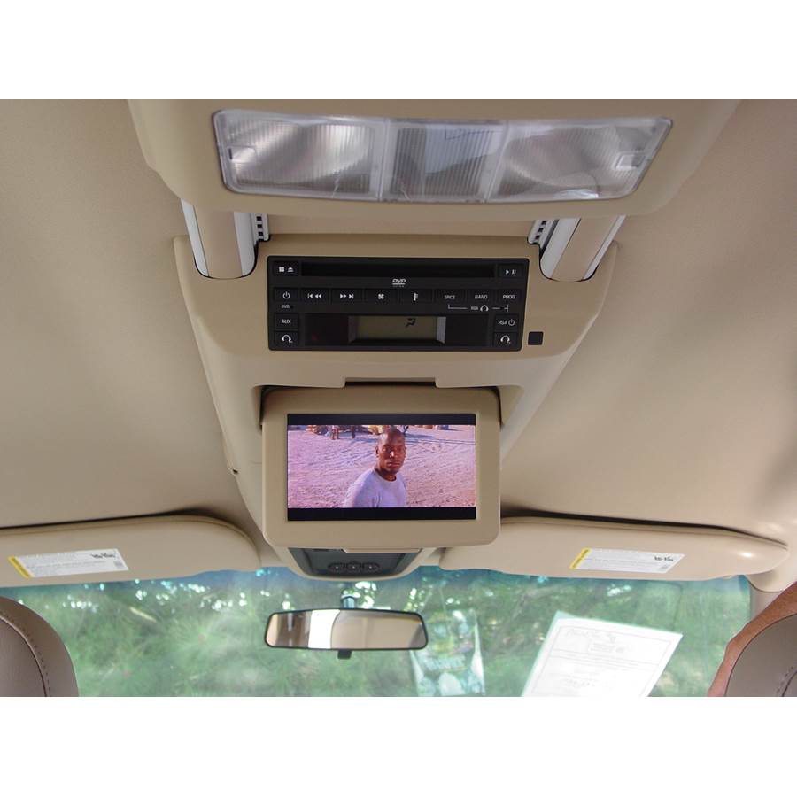 2005 Buick Terraza Rear entertainment system