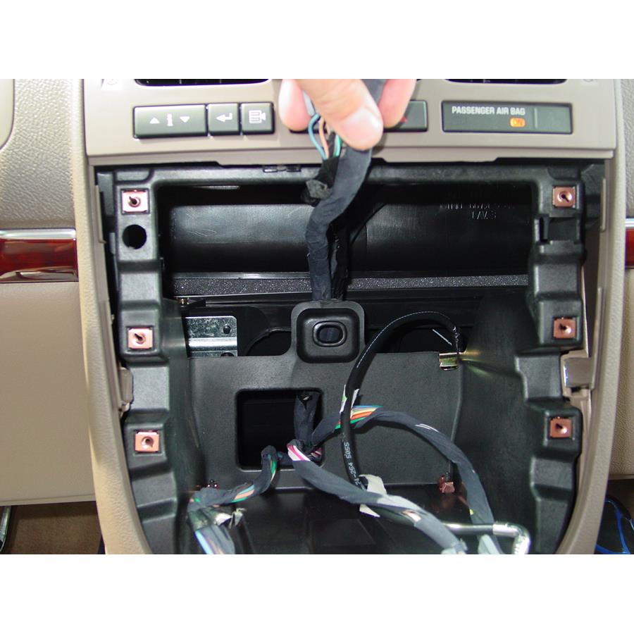 2007 Buick Terraza Factory radio removed