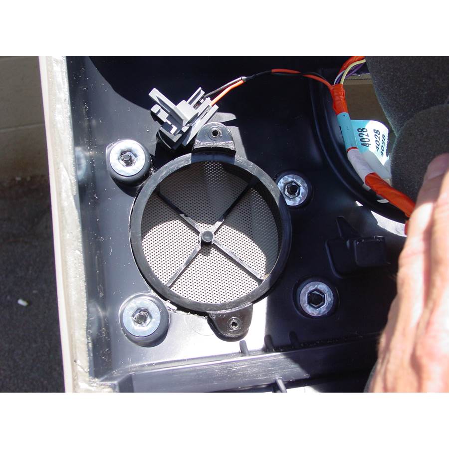 2004 Buick Park Avenue Rear door speaker removed