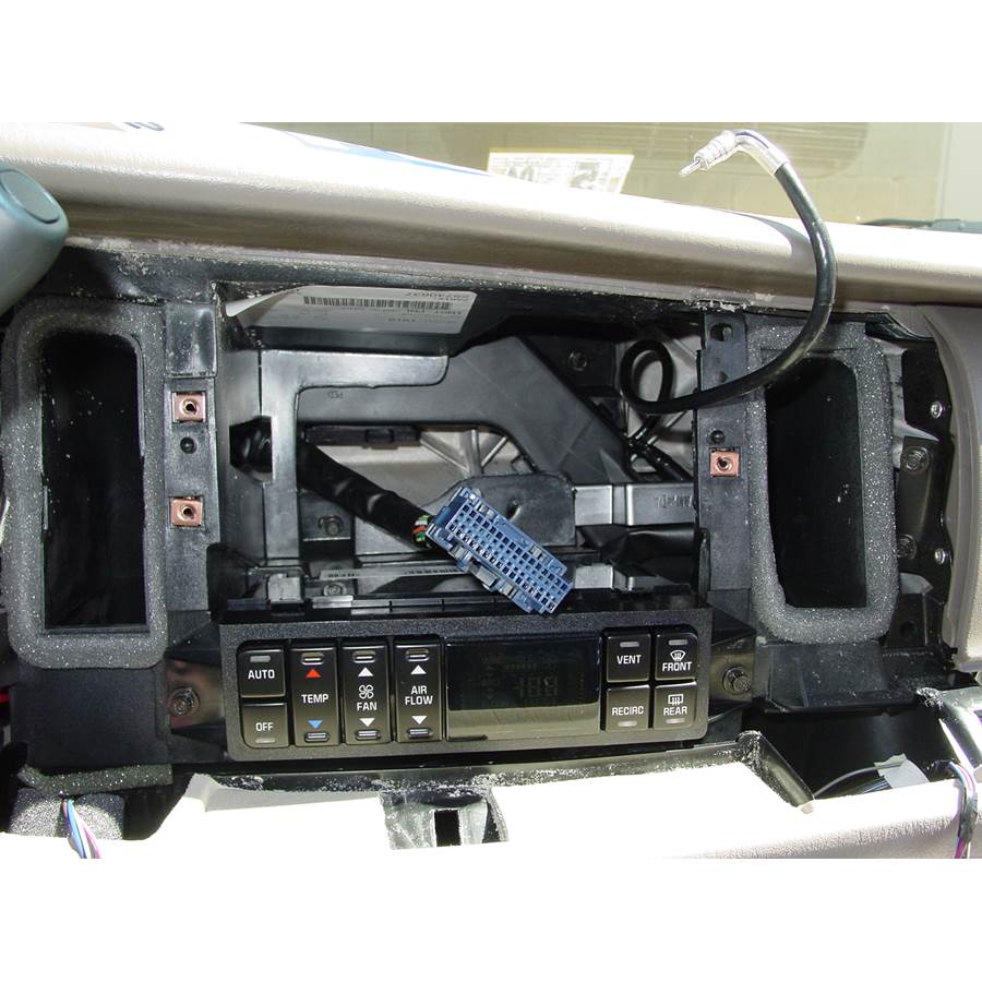 2005 Buick Park Avenue Factory radio removed